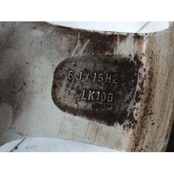 Recambio de llanta para volkswagen polo (9n3) 1.4 tdi referencia OEM IAM 6Q0601025N 6JX15H2 