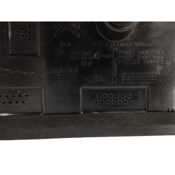 Recambio de aleron trasero para citroën c3 aircross referencia OEM IAM 13475957 NEGRO 