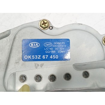 Recambio de motor limpia trasero para kia carnival ii (gq) 2.9 crdi referencia OEM IAM 0K53Z67450  