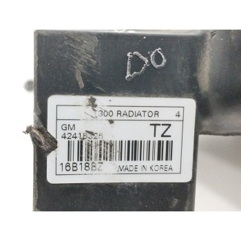 Recambio de radiador agua para opel mokka 1.6 cdti dpf referencia OEM IAM 42418326  