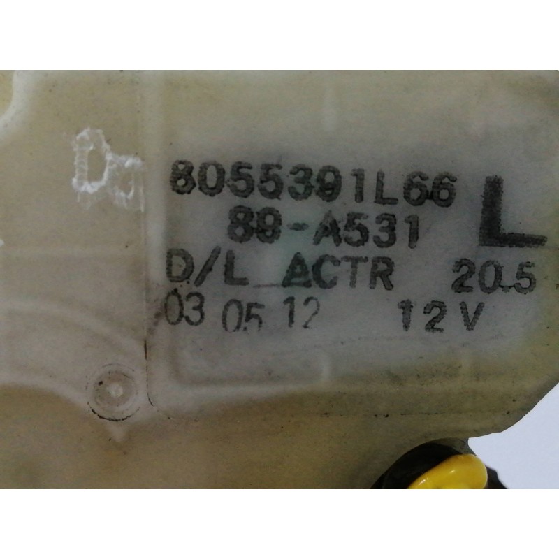 CERRADURA PUERTA DELANTERA IZQUIERDA