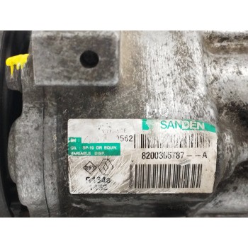 Recambio de compresor aire acondicionado para renault modus authentique referencia OEM IAM 8200365787 R134A 
