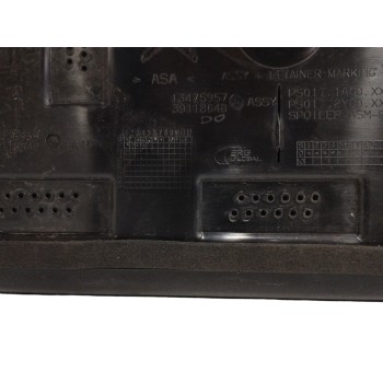 Recambio de aleron trasero para citroën c3 aircross referencia OEM IAM 13475957 NEGRO 