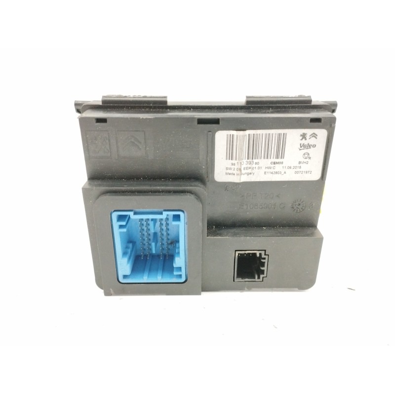 Recambio de centralita aire acondicionado para citroën c4 cactus 1.2 12v vti referencia OEM IAM 9811039380  