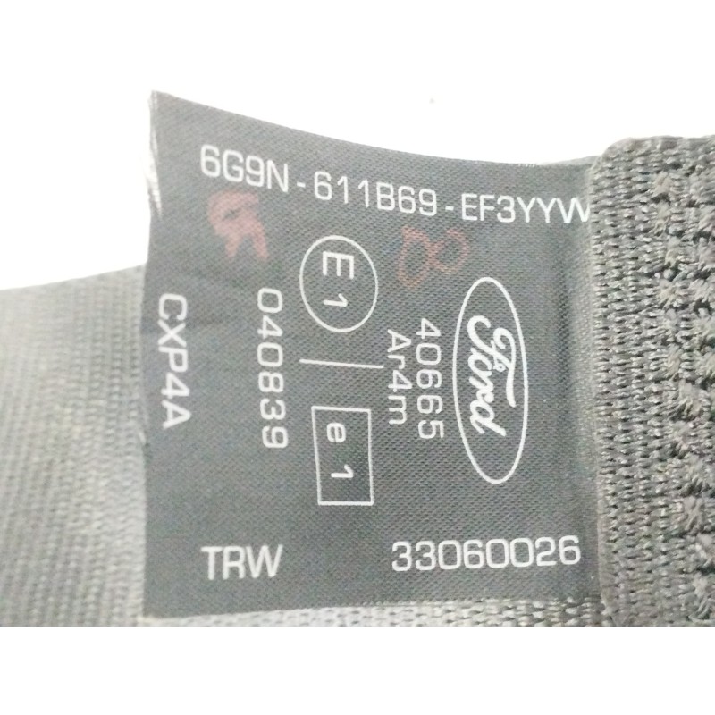 CINTURON SEGURIDAD TRASERO IZQUIERDO