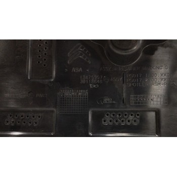 Recambio de aleron trasero para citroën c3 aircross referencia OEM IAM 13475957 NEGRO 