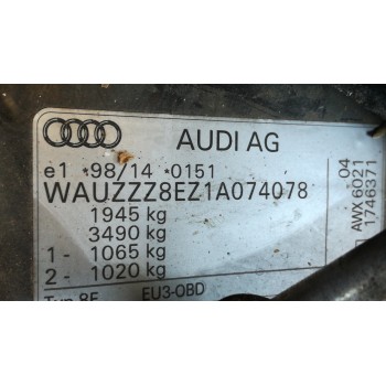 audi a4 berlina (8e) del año 2001