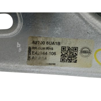 Recambio de elevalunas trasero derecho para nissan qashqai iii (j12) (2021 - ...) 1.3 dig-t hibrido suave referencia OEM IAM 827