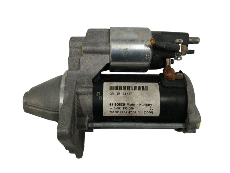 Recambio de motor arranque para opel corsa e 1.4 referencia OEM IAM 25192447 0001192009 