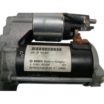 Recambio de motor arranque para opel corsa e 1.4 referencia OEM IAM 25192447 0001192009 