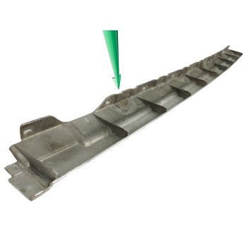 Recambio de moldura para audi 200 (447) quattro avant referencia OEM IAM 445807443E OBSERVAR FOTOS PARACHOQUES TRASERO