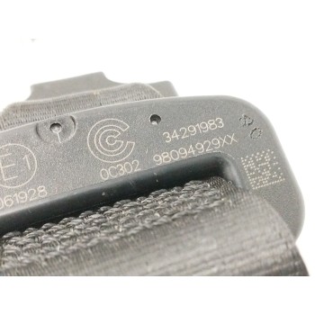 Recambio de cinturon seguridad trasero central para peugeot 5008 1.5 blue-hdi fap referencia OEM IAM 98094929XX  