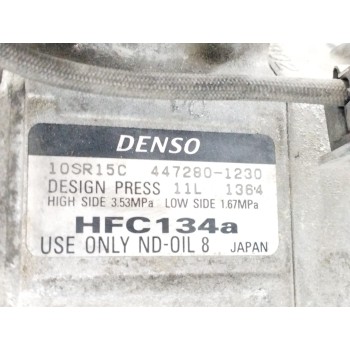 Recambio de compresor aire acondicionado para honda cr-v (re) 2.2 dtec cat referencia OEM IAM 4472801230  