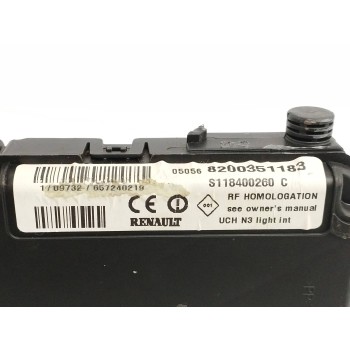 Recambio de caja reles / fusibles para renault megane ii coupe/cabrio 1.9 dci diesel referencia OEM IAM 8200351183 S118400260C 