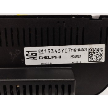 Recambio de mando climatizador para opel astra j sports tourer 1.7 16v cdti referencia OEM IAM 13343707 28265987 