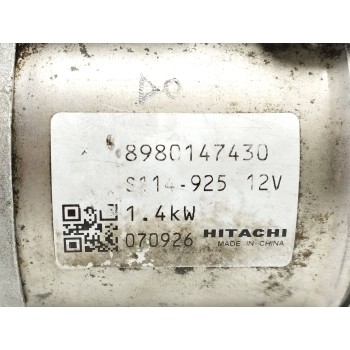 Recambio de motor arranque para opel meriva 1.7 16v cdti referencia OEM IAM 8980147430 S114925 