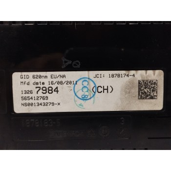 Recambio de pantalla multifuncion para opel astra j sports tourer 1.7 16v cdti referencia OEM IAM 13267984 565412769 