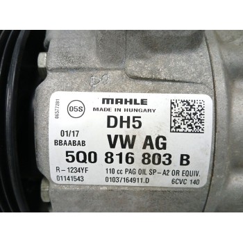 Recambio de compresor aire acondicionado para seat ibiza (6p1) reference referencia OEM IAM 5Q0816803B  