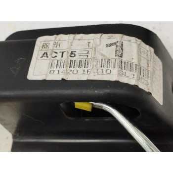 Recambio de cerradura puerta trasera derecha para kia sportage 2.0 crdi referencia OEM IAM 814201F010  