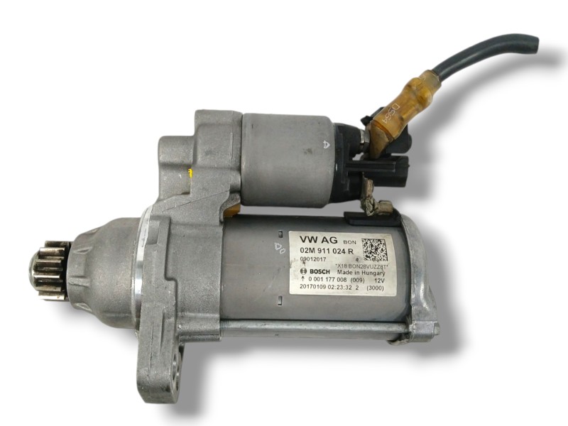 Recambio de motor arranque para seat ibiza (6p1) reference referencia OEM IAM 02M911024R 0001177008 