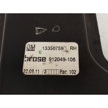 Recambio de elevalunas delantero derecho para opel astra j sports tourer 1.7 16v cdti referencia OEM IAM 13350759  