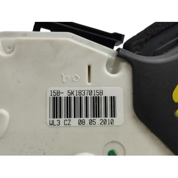 Recambio de cerradura puerta delantera izquierda para volkswagen polo (6r1) 1.4 fsi referencia OEM IAM 5K1837015B  