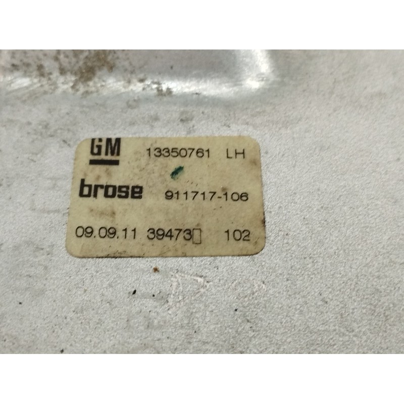 ELEVALUNAS TRASERO IZQUIERDO 13350761