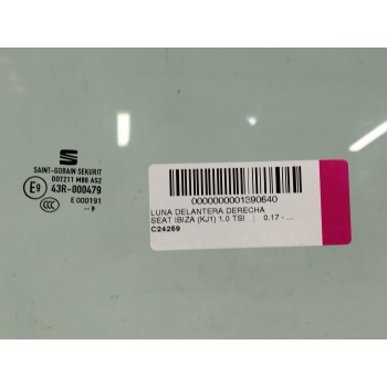 Recambio de luna delantera derecha para seat ibiza (kj1) 1.0 tsi referencia OEM IAM   