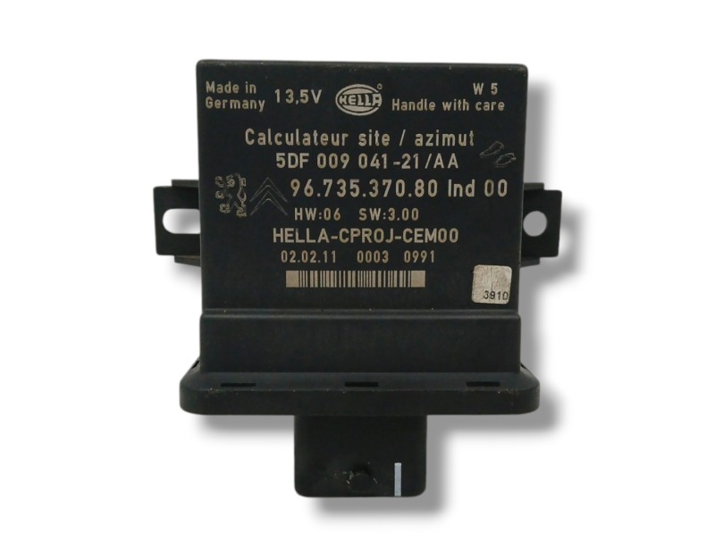 Recambio de modulo electronico para citroën c4 picasso 1.6 hdi fap referencia OEM IAM 9673537080 Recambio de modulo electronico para citroën c4 picasso 1.6 hdi fap referencia OEM IAM 9673537080