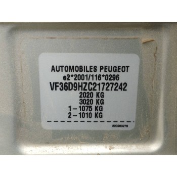 Recambio de carroceria corte para peugeot 407 1.6 hdi referencia OEM IAM   