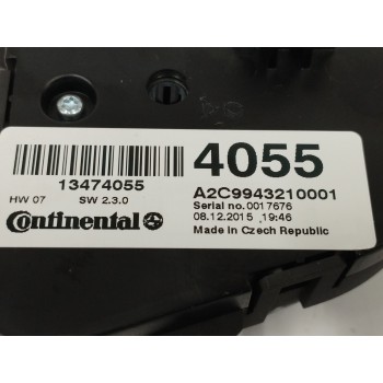 Recambio de mando climatizador para opel mokka 1.6 cdti dpf referencia OEM IAM 13474055 A2C9943210001 