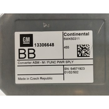 Recambio de modulo electronico para opel mokka 1.6 cdti dpf referencia OEM IAM 13306648 5WK50311 