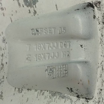 Recambio de llanta para kia sorento 2.5 crdi referencia OEM IAM 529103E580 E16X7JJ H2 ET45 5H 5X140