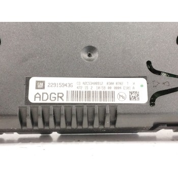 Recambio de pantalla multifuncion para opel mokka 1.6 cdti dpf referencia OEM IAM 22915943G A2C53408912 