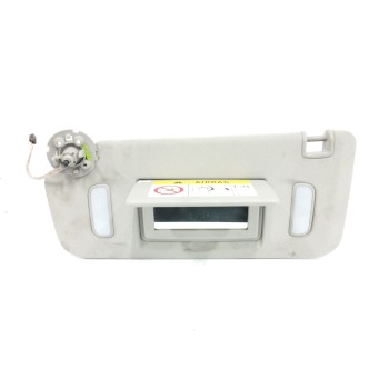 Recambio de parasol izquierdo para opel mokka 1.6 cdti dpf referencia OEM IAM  CON LUZ 