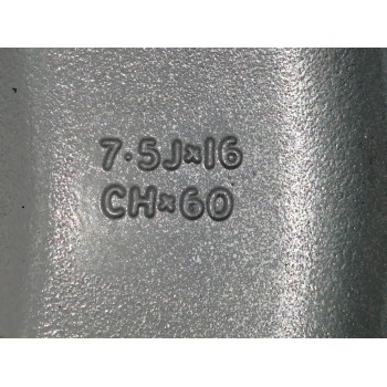 Recambio de llanta para jaguar s-type 3.0 v6 executive referencia OEM IAM XR831007BA 7,5JX16CHX60 