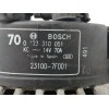 Recambio de alternador para nissan terrano/terrano.ii (r20) 2.7 turbodiesel referencia OEM IAM 231007F001 0123310051 70A