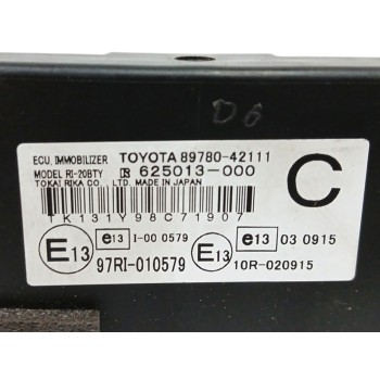 Recambio de modulo electronico para toyota rav 4 (a3) 2.2 d-4d cat referencia OEM IAM 8978042111 625013000 