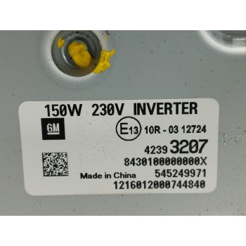 Recambio de modulo electronico para opel mokka 1.6 cdti dpf referencia OEM IAM 42393207  