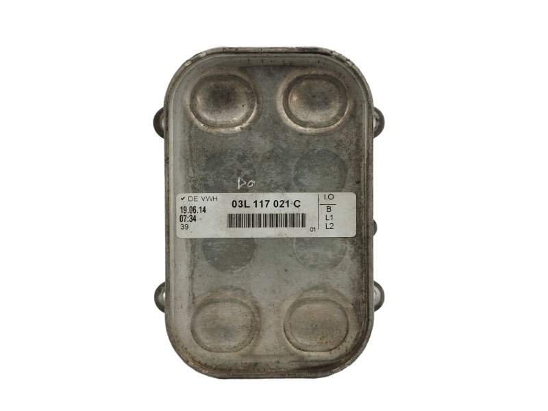 Recambio de enfriador aceite motor para audi a1 (8x) 1.6 tdi referencia OEM IAM 03L117021C Recambio de enfriador aceite motor para audi a1 (8x) 1.6 tdi referencia OEM IAM 03L117021C