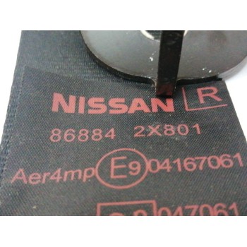 Recambio de cinturon seguridad delantero derecho para nissan terrano/terrano.ii (r20) 2.7 turbodiesel referencia OEM IAM 868842X