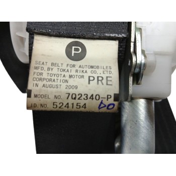Recambio de cinturon seguridad delantero izquierdo para toyota rav 4 (a3) 2.2 d-4d cat referencia OEM IAM 7Q2340P  