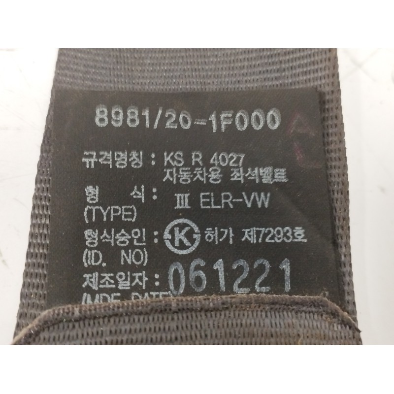 CINTURON SEGURIDAD TRASERO DERECHO