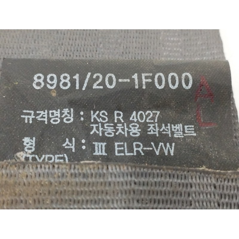 CINTURON SEGURIDAD TRASERO IZQUIERDO