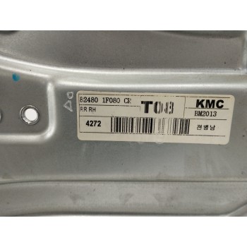 Recambio de elevalunas trasero derecho para kia sportage 2.0 crdi referencia OEM IAM 824801F080 834801FXXX 