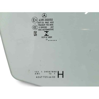 Recambio de luna delantera derecha para mercedes-benz benz gla (h247) gla 200 d (247.712) referencia OEM IAM A2477256600 43R0005