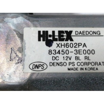 Recambio de elevalunas trasero izquierdo para kia sorento i (jc) 2.5 crdi referencia OEM IAM TIJERA 834503E000 