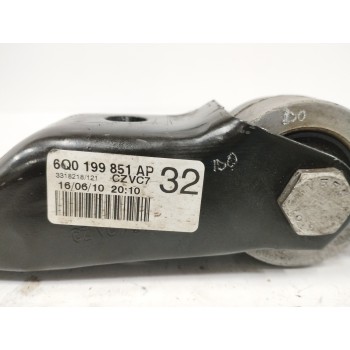 Recambio de soporte motor trasero para audi a1 (8x) 1.6 tdi referencia OEM IAM 6Q0199851AP  