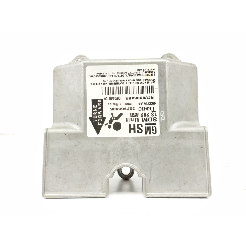 Recambio de centralita airbag para opel astra h twintop (a04) 1.6 (l67) referencia OEM IAM 13202858  