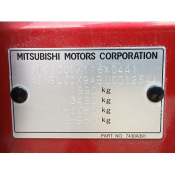 Recambio de carroceria corte para mitsubishi lancer berlina (cy0) 1.8 di-d cat referencia OEM IAM   